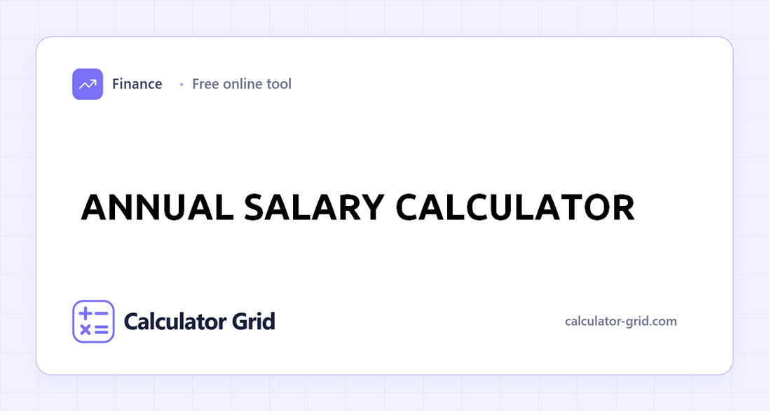 Annual Salary Calculator