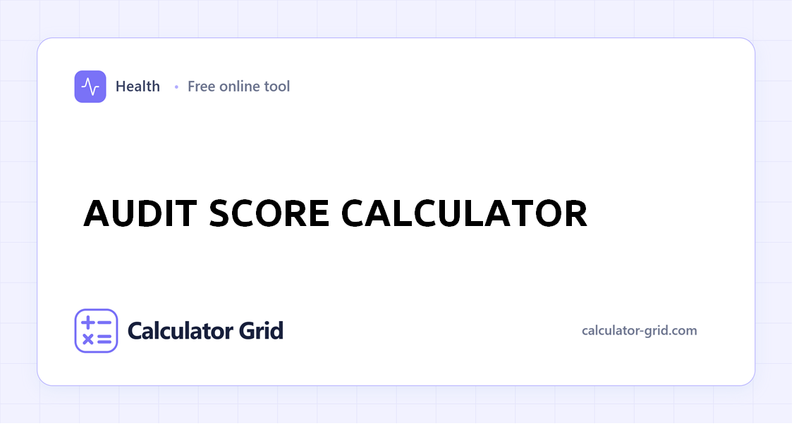Audit Score Calculator