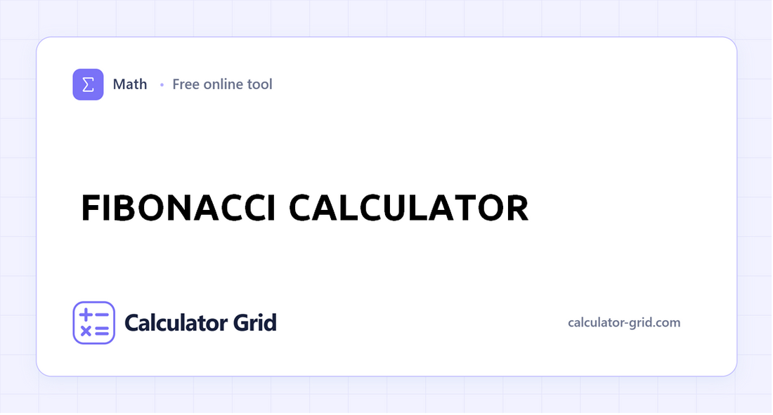 Fibonacci Calculator