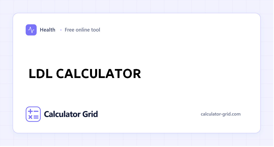 LDL Calculator