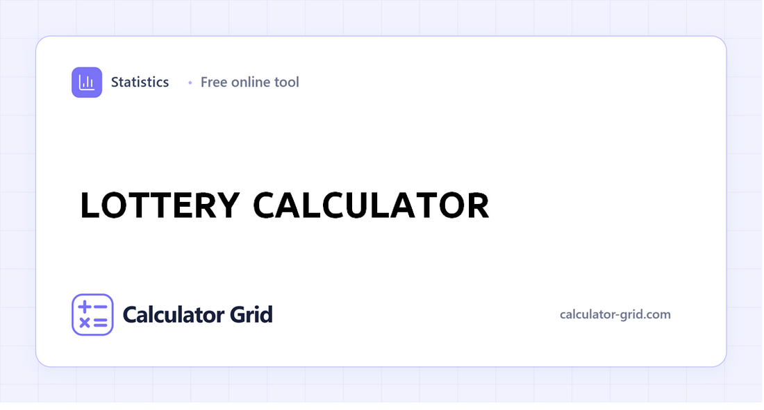 Lottery Calculator