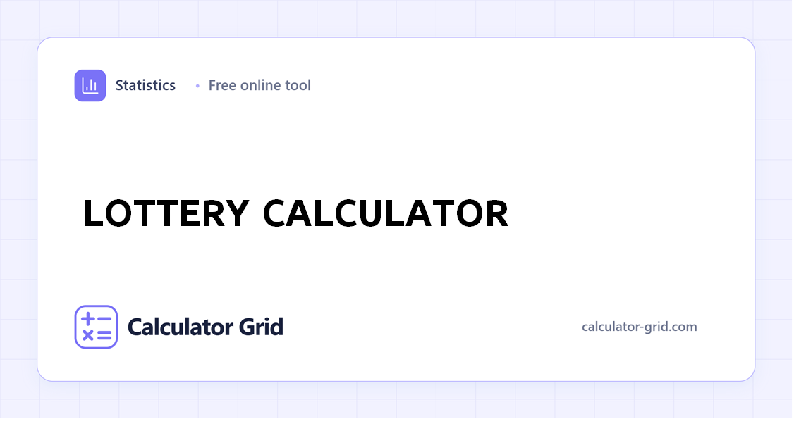 Lottery Calculator