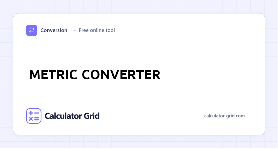 Metric Converter