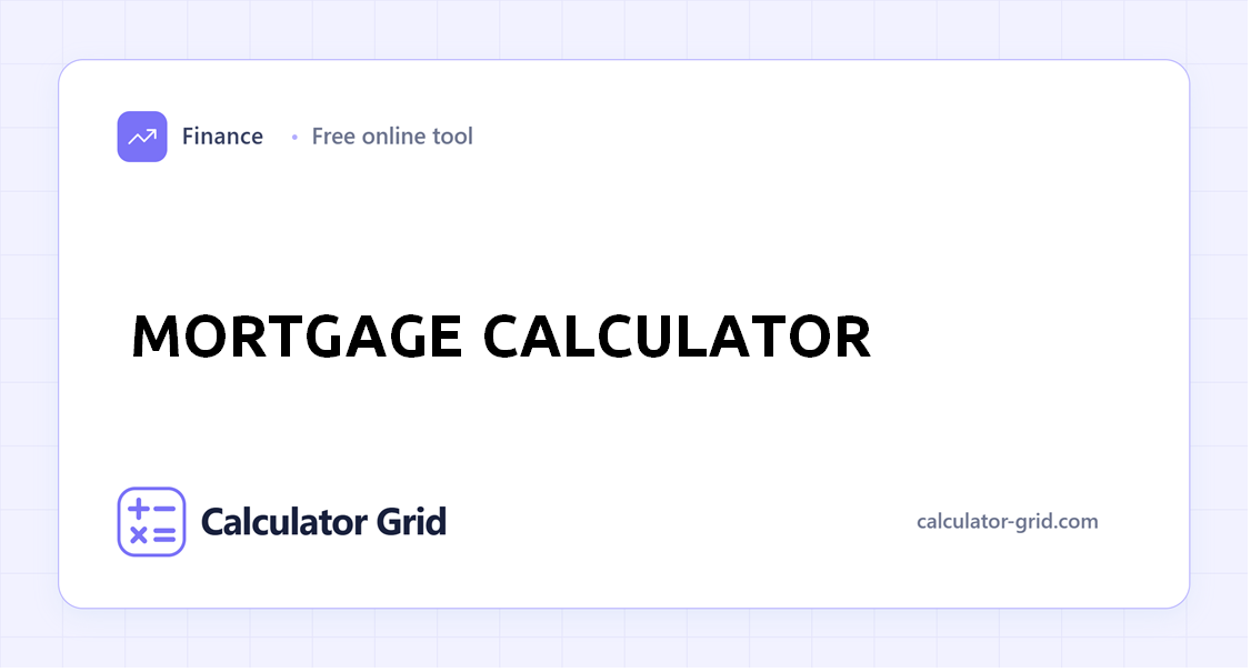 Mortgage Calculator