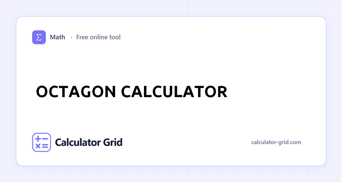 Octagon Calculator