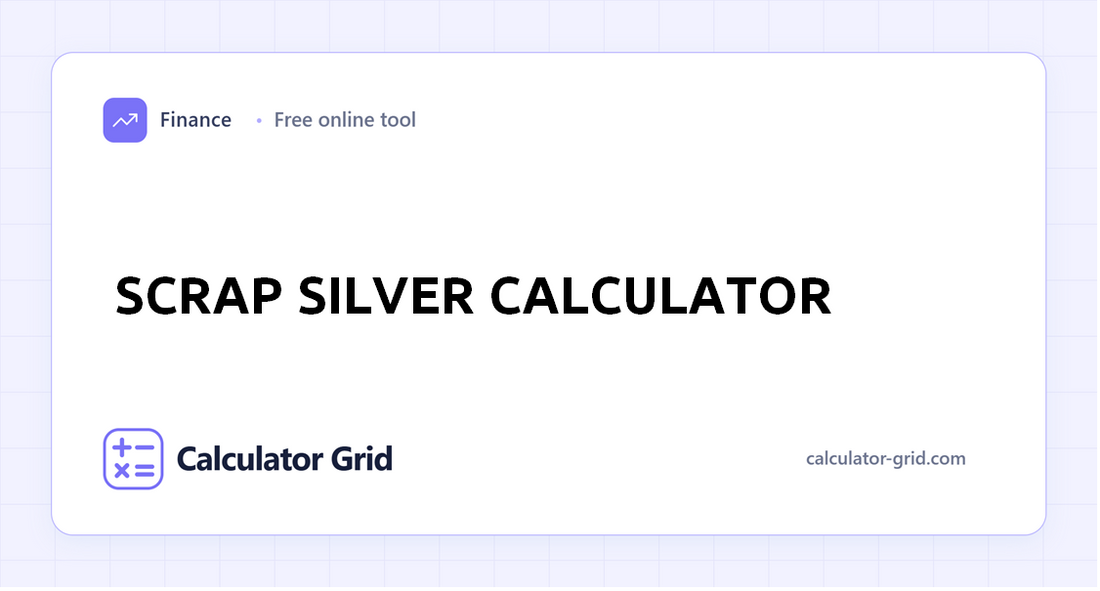 Scrap Silver Calculator